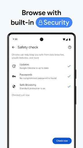 Actualizare Google Chrome - Captură de ecran Android 7