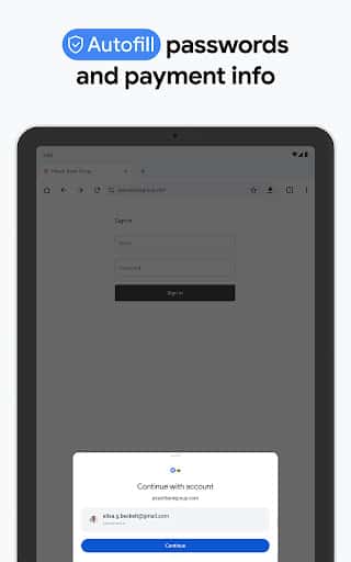 Actualizare Google Chrome - Captură de ecran Android 26