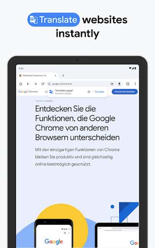 Actualizare Google Chrome - Captură de ecran Android 27